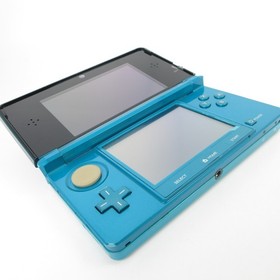 【Good】Nintendo 3DS Aqua Blue Console ONLY Japanese Edition #Arr0510/02
