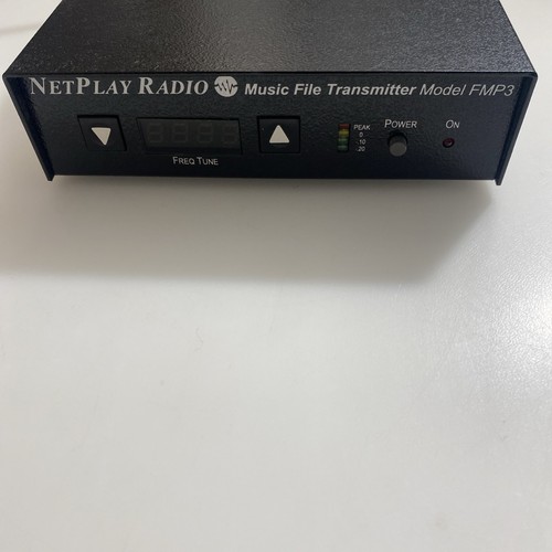 Seltener Musik Datei Sender NetPlay Radio Modell FMP3 ungetestet ohne Adapter lfdh - Bild 2 von 3