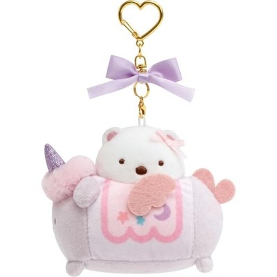 San-X Sumikkogurashi ''Minikko Nursery'' hängendes Plüschtier Eisbär