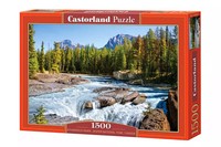 Puzzle 1500 ElementóW. Rzeka Athabasca, Park Narodowy Jasper, Kanada Castorland