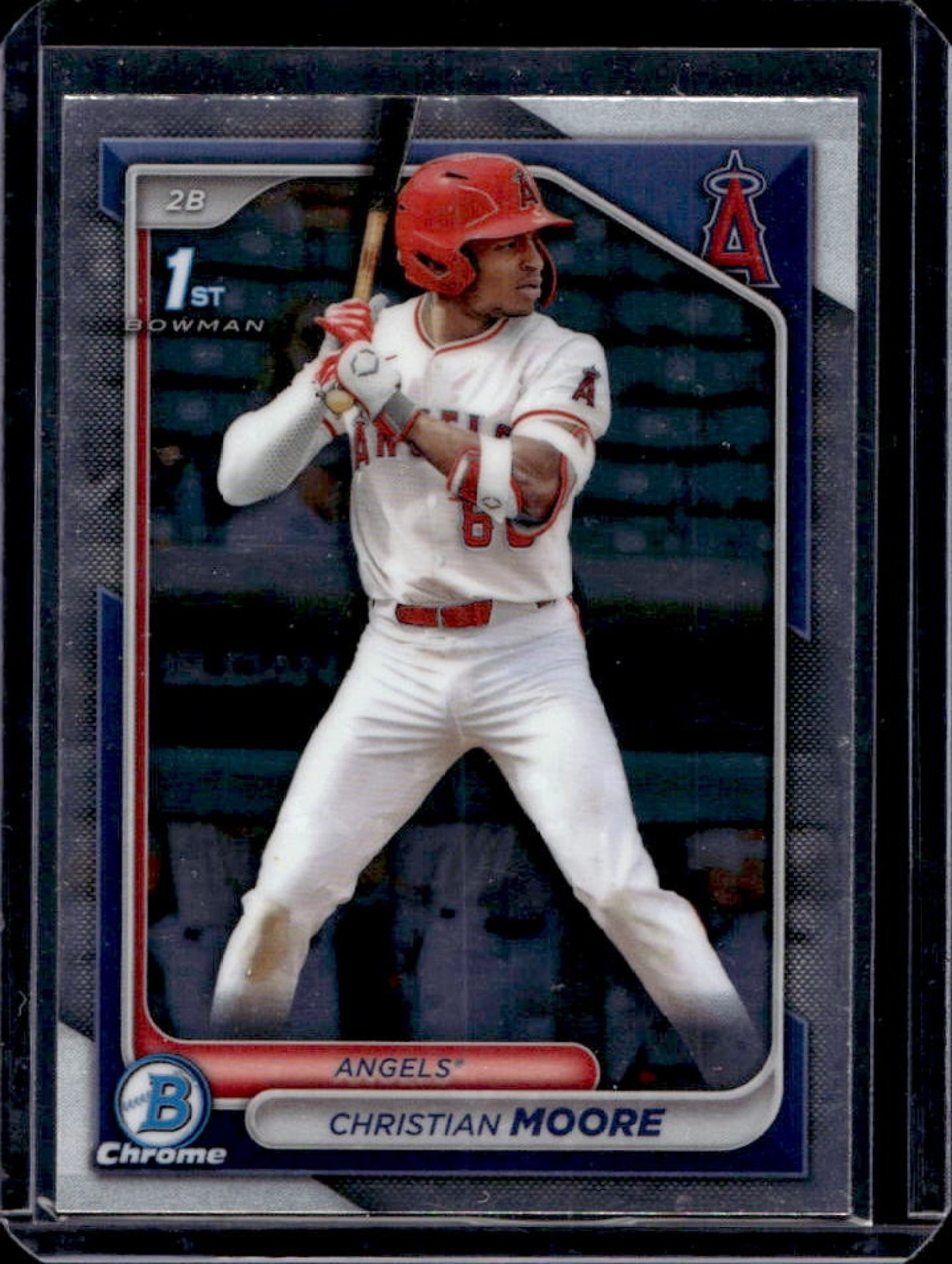 2024 Bowman Draft Christian Moore Chrome 1st Prospect #BDC-13 Angels