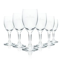 12X San Pellegrino Glas 0,22L Kelch GläSer Acqua Panna Mineral Wasser Sprudel