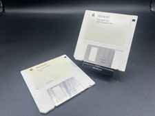 Lot 2 Apple Floppy Disks Macintosh Utilities Version 6.0.3 Orig Owner UNTESTED