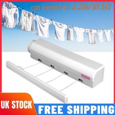 Pull-Out Automatic Washing Line Retractable Laundry Line Garden Clothes Line New