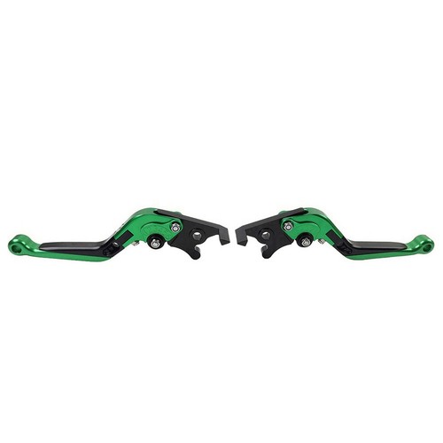 CNC Folding Extendable Brake Clutch Levers For Honda CBR125R CBR150R Green - Picture 4 of 11