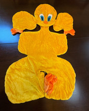 Vintage Looney Tunes Tweety Bird Car Seat Infant Halloween Costume Cover Rare