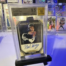 Upper Deck 2024 Goodwin Champions Nick Kurtz Autograph Beckett 9.5 Baseball