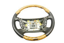 2004-2009 Jaguar X350 Xj8 Xjr Front Left Driver Side Steering Wheel Wood Oem 2004-2009 Jaguar X350 Xj8 Xjr Front Left Driver Side Steering Wheel Wood Oem
