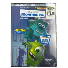 Collector's Edition Monsters Inc. 2 Disc DVD, 2001