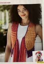 Crochet Pattern Ladies Cropped