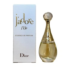Dior J'Adore L'Or Essence de Parfum MINI Splash Dabber .12oz, 3.5ml New in Box