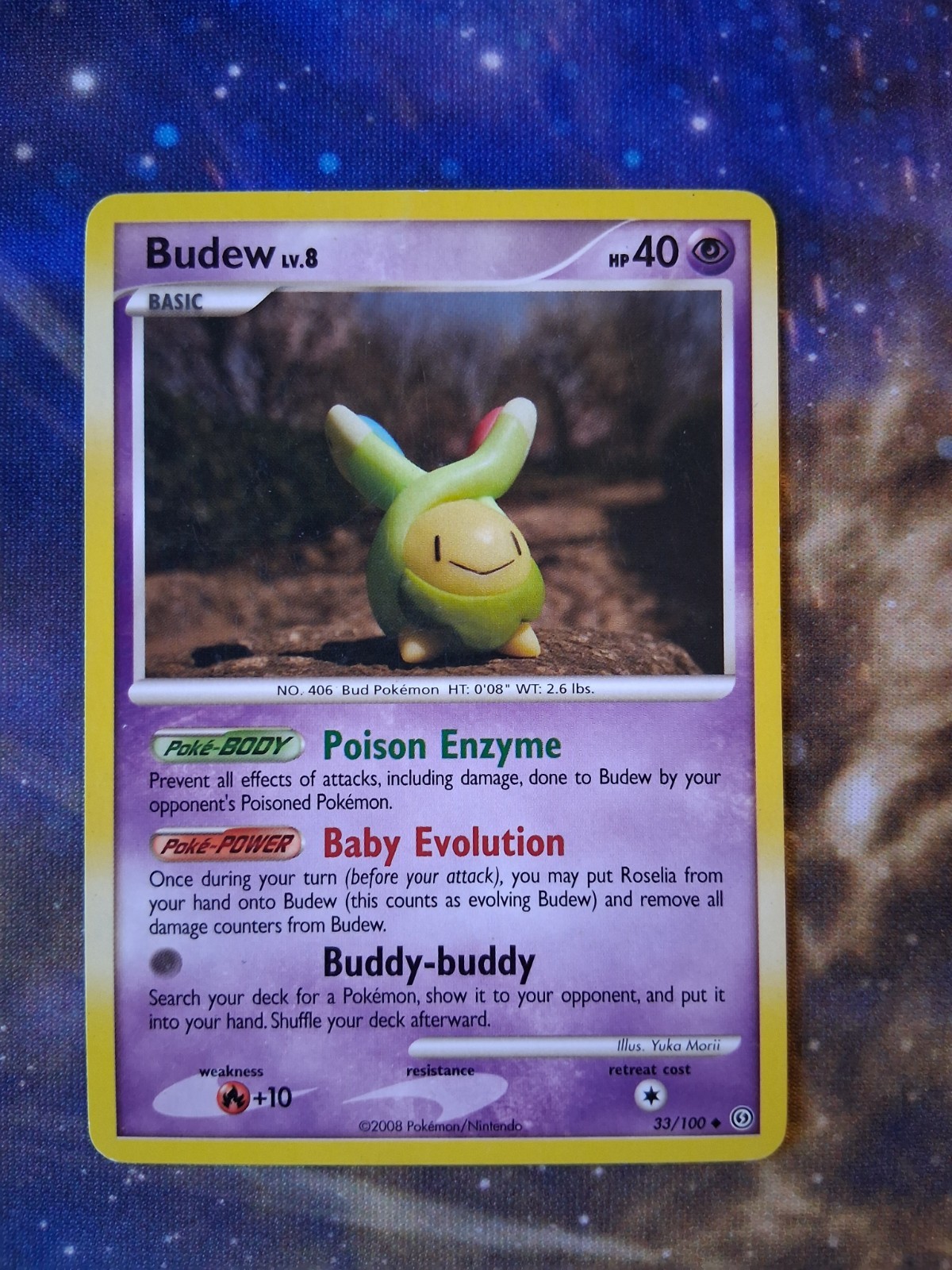 Budew 33/100 Stormfront Regular