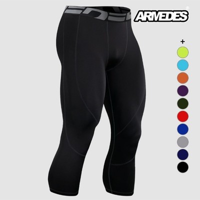 ARMEDES Men s 3/4 Compression Leggings 69 | Korean Activewear | Base Layer