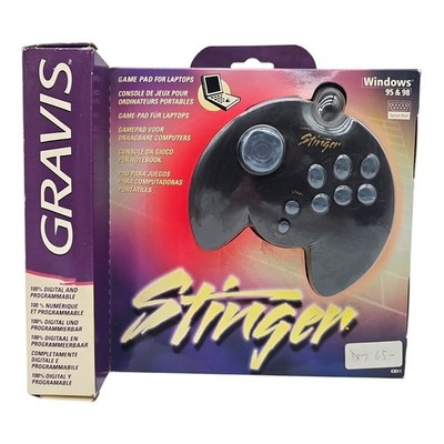 Gravis Stinger Game-Pad für Laptops Controller Joystick 1998 Neu Verblichen 4