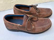 Timberland Mens Size 10 Brown Leather 2-Eye D...
