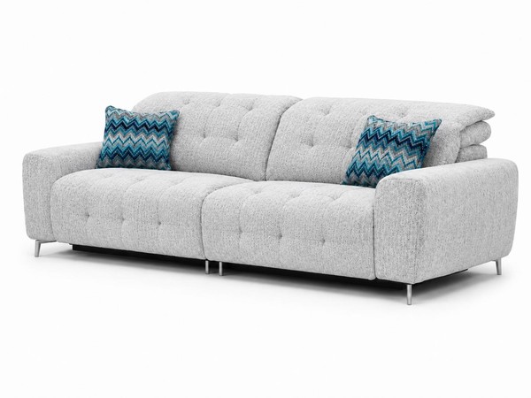 Sofa 2 Sitzer Modern Italienische MöBel Grau Eleganter Polstersofa-image
