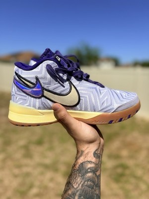 Nike Zoom LeBron NXXT Genius Amethyst Tint Court Purple Basketball