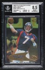 1998 Odyssey Level 2 HoloGold Media Sample John Elway #207H BGS 8.5 HOF 0q3