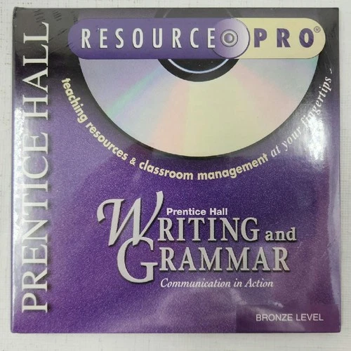 Prentice Hall Writing and Grammar: Bronze Level Resource Pro CD-ROM