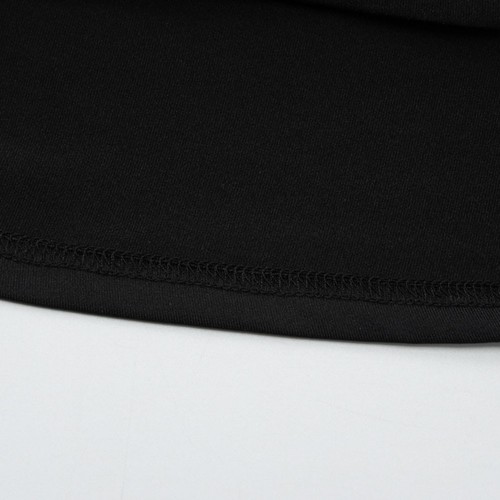 Women Slim Off Shoulder Short Sleeve Top Casual Summer Wear Black White - Picture 3 of 39