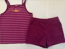 NWOT Girls 8 Gymboree SAVANNA SUNSET Cotton Jersey 2pc TANK TOP SHORTS Set