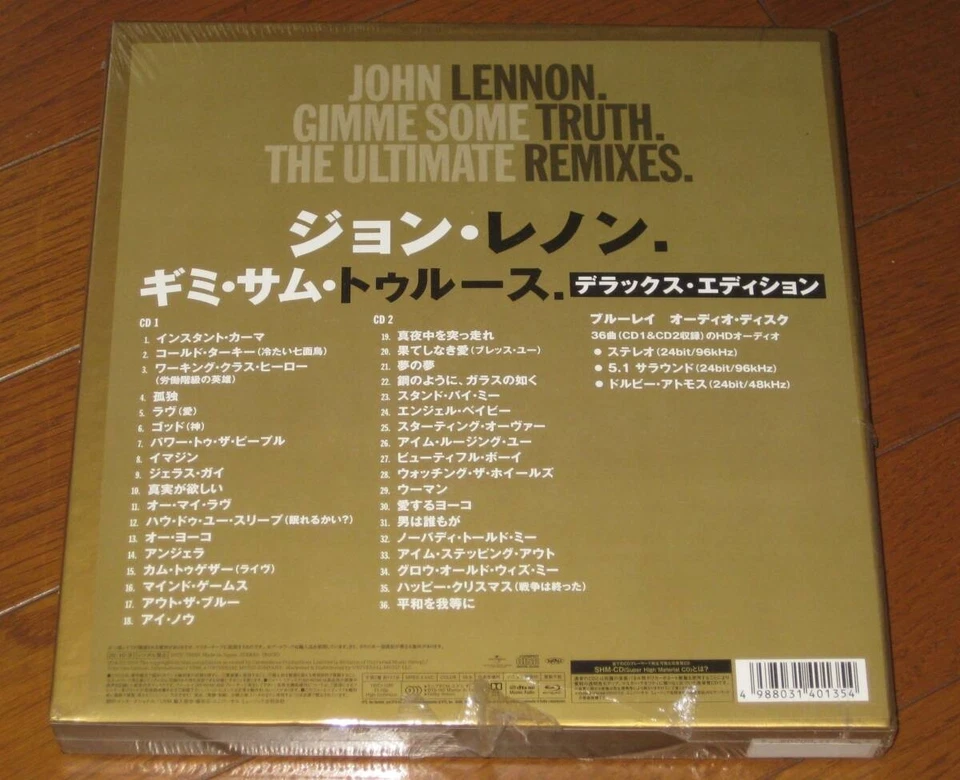 John Lennon Gimme Some Truth 2SHM-CD & Blu-ray Box Set Limited Edition Japan New Foto 2 de 3