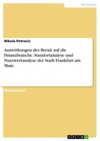 Nikola Petrovic | Auswirkungen Des Brexit Auf Die Finanzbranche....