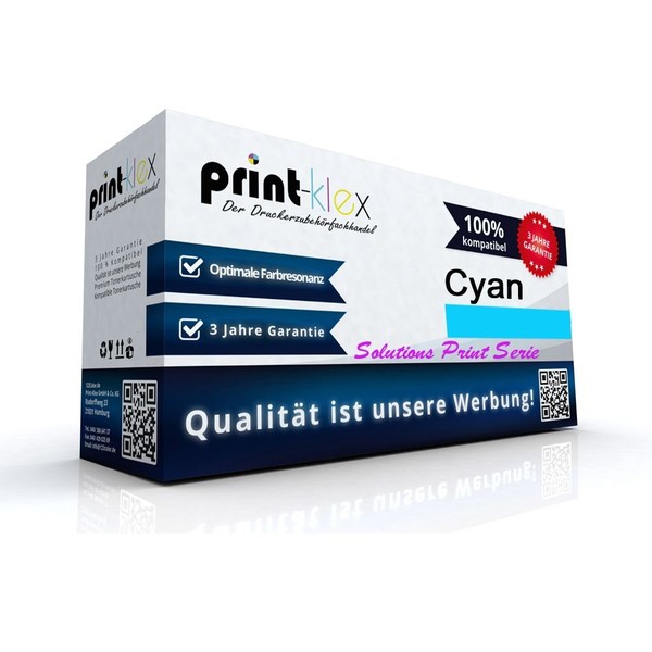 Cyan Ecoline Pro Tonerkartusche FüR Lexmark Cs 310 N 70C2HC0 Toner Tinte-image