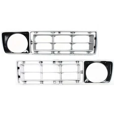 Grille For Ford F-150 F-250 F-350 F-100 F-500 1976-1977 Left and Right Silver