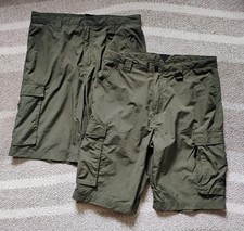 Boy Scouts Of America Shorts Adult Med Green Centennial Uniform Cargo Lot Of 2