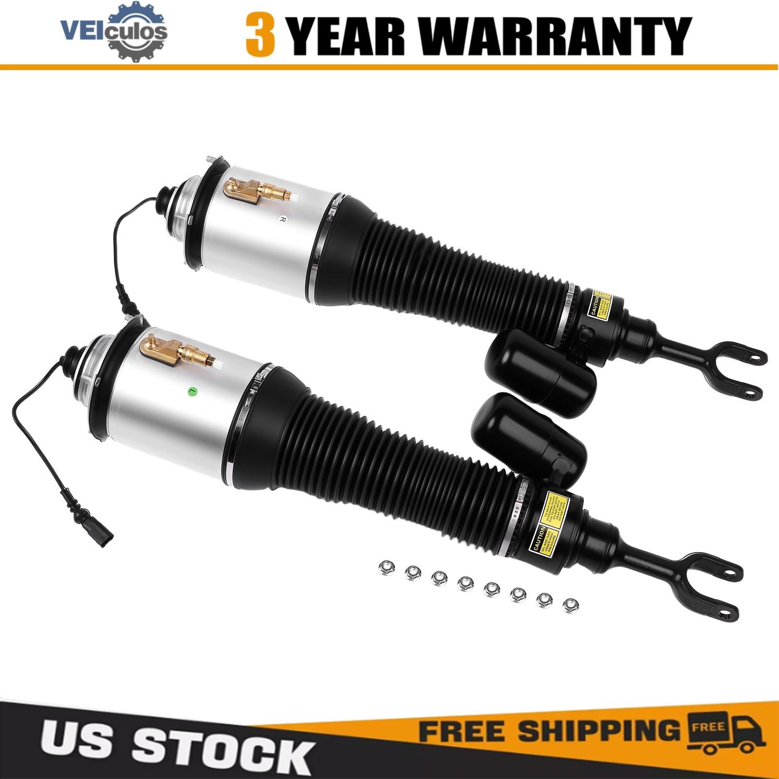 2x Front Air Suspension Shocks For Bentley Continental GT Flying Spur Phaeton US