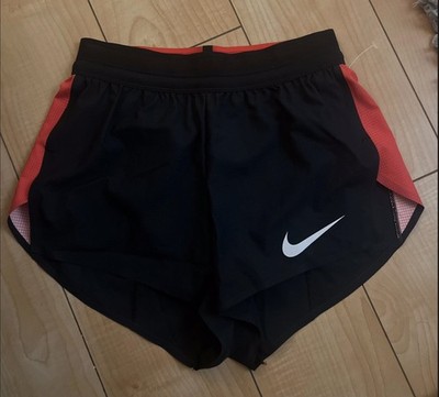Nike Professional Elite Track Running Split Short Size XS BLACK RED