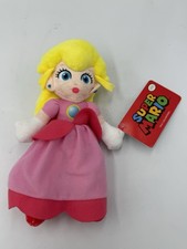Nintendo Super Mario Bros. PRINCESS PEACH 9" Plush STUFFED ANIMAL Toy W/ Tag
