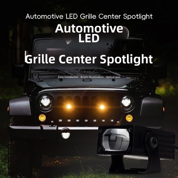 Eurowagens LED Motorrad Licht FüR Abblend Und Fernlicht Dual-Beam Design-image