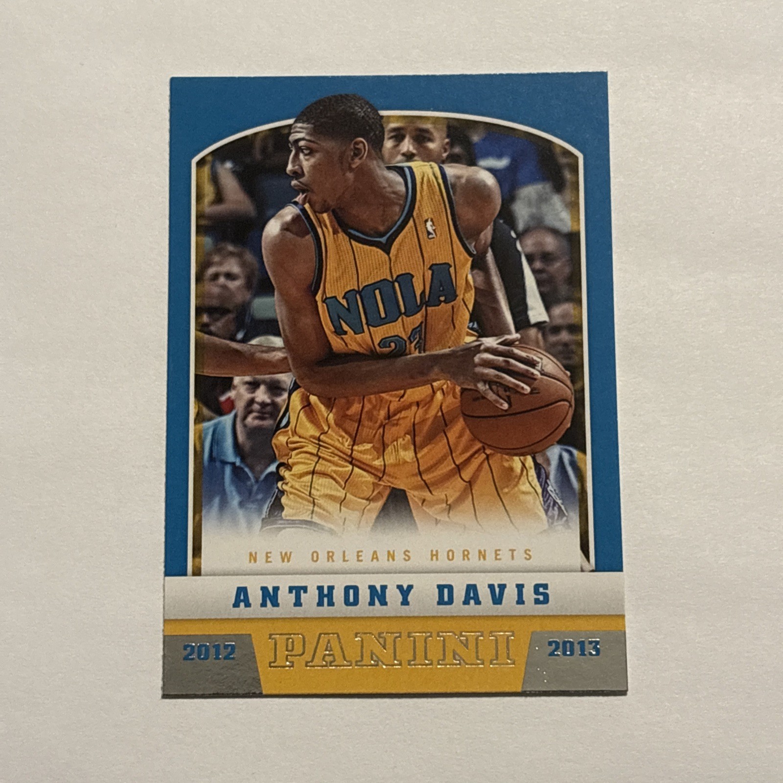 Anthony Davis 2012-13 Panini Rookie Card #241 New Orleans Hornets