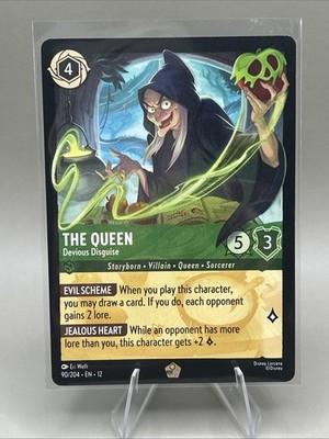 The Queen - Devious Disguise 90/204 Wilds Unknown Regular