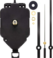 Gejoy Pendulum Clock Mechanism Replacement Kit Replacement Long Shaft Quartz Clo