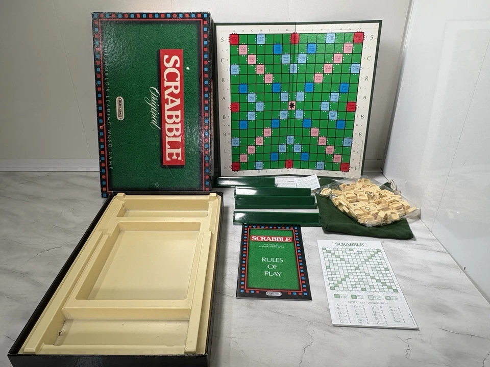 Mattel Scrabble Original Complete Letters Still Sealed - Image 2 of 4
