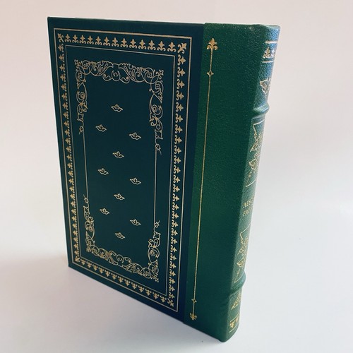 Aesop's Fables • Illustrated By Grandville 1/4 Leather Gold Gilt Collectors Ed - Picture 2 of 18