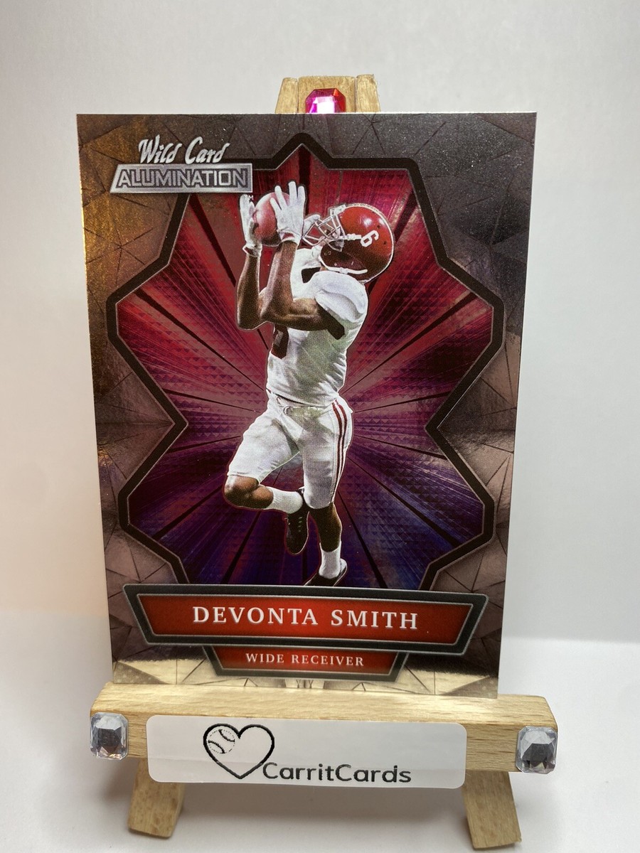 DEVONTA SMITH 2021 Wild Card Alumination #ABC-7 Rookie RC Eagles
