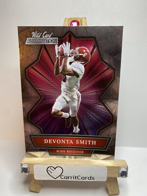 DEVONTA SMITH 2021 Wild Card Alumination #ABC-7 Rookie RC Eagles