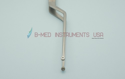 Pinza di presa tumore a baionetta grado O Yasargil 8" 7mm seghettata neuro/spina dentellata - Foto 8 di 8