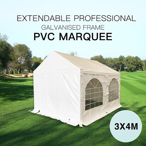 Premium PVC material Heavy Duty Marquee gazebo Tent 3x4m to 6x4m extendable - Picture 9 of 16
