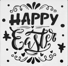 Schablonen Airbrush Basteln Schablone Ostern Ei  Hase Osterfest  # 3142