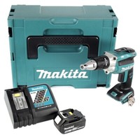 Makita Dfs 250 RT1J Akku Trockenbauschrauber 18 V Brushless + 1X Akku 5,0 Ah + L