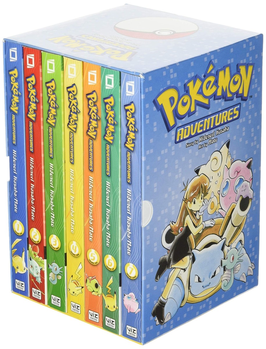 Pokemon Adventures Red & Blue Box Set (Set Includes Vols 1-7) by