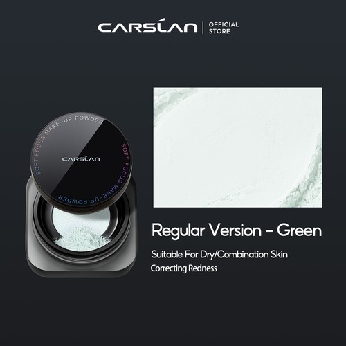 CARSLAN Black Magnetic Translucent Loose Setting Powder Makeup Waterproof - Picture 10 of 10