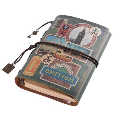 Refillable Traveler Notebook Classic Writing Pads Personal Journal Gift ...
