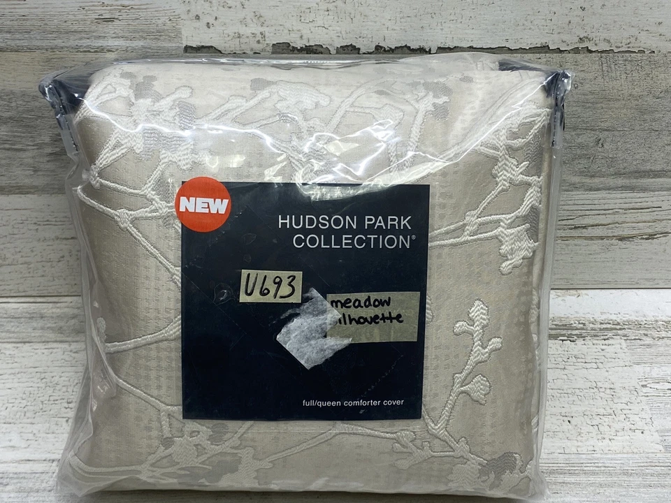 Funda nórdica Hudson Park Meadow Silhouette completa/queen dorada Foto 3 de 4