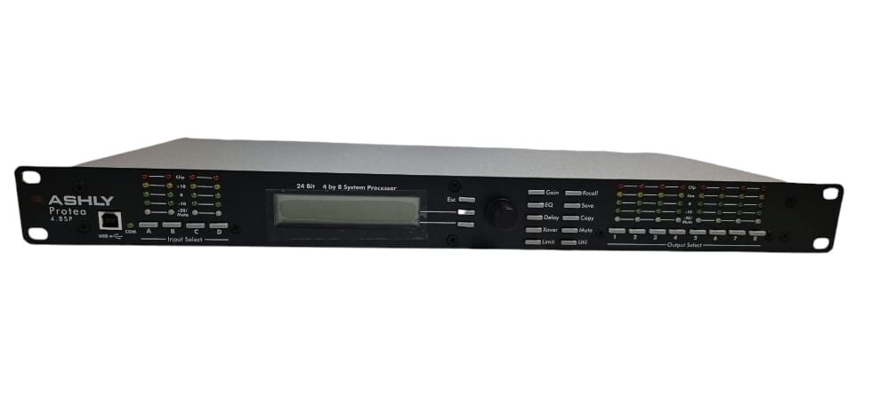Ashly Protea 4.8SP DSP Loudspeaker System Processor 4-In x 8